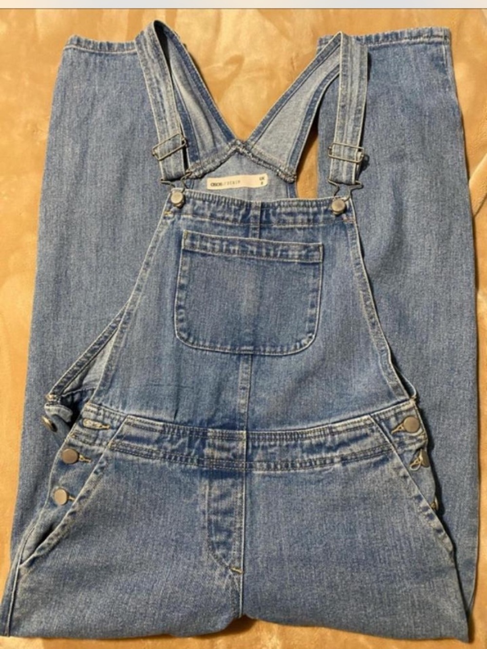 ASOS Light Blue Denim Women's Overalls Sz 8